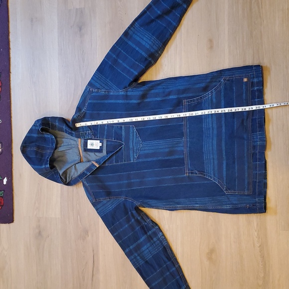 Territory Ahead Hoodie MT Men's Cotton Denim Blue
